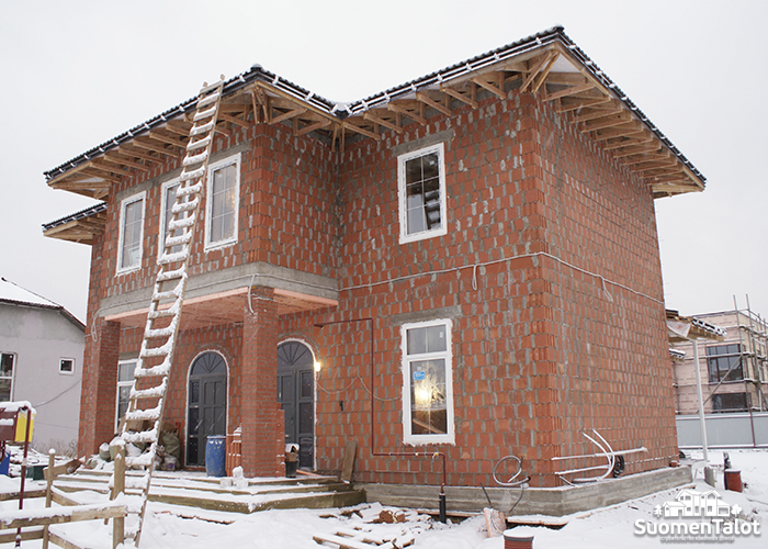 Строительство дома SuomenTalot