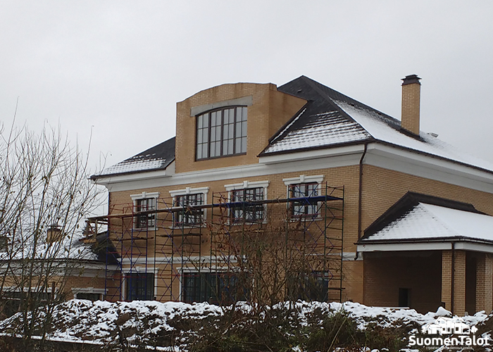 Строительство кирпичного дома SuomenTalot